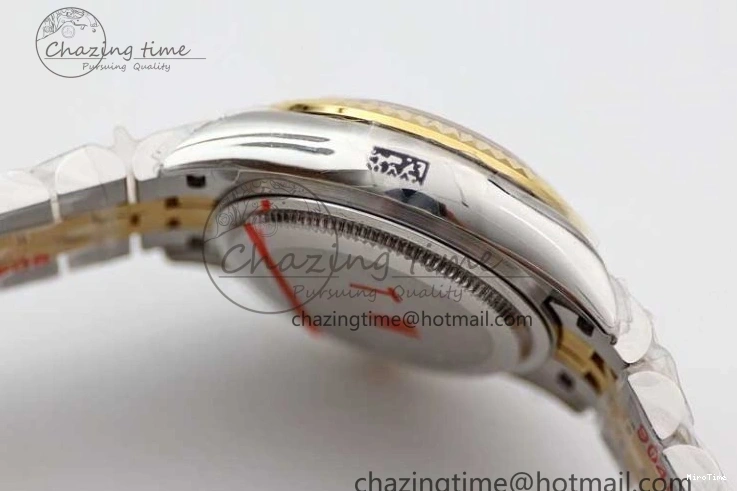 MiroTime 0420 Minimalist Datejust 28mm 279179 SS YG TWF Best Edition Gold Diamonds Markers Dial on SS YG Jubilee Bracelet NH 2141